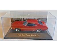 N88) DIE CAST FORD GRAN TORINO SPORT 1972 GRANDES AUTOS MEMORABLESEN MÉXICO 1/43