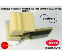 N91ED stilo HQ Diamante Ellittico / Shure M91ED N91E DUAL DN345 DM103 _ M-E M93E