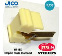 N91ED stilo Jico Nude Diamond Ellittico Shure M91ED DUAL DN345 DM103 _ M-E M93E