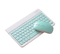 NA 2.4GHz Bluetooth tastiera mouse pettine Set per iPad 10" blu