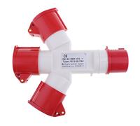 NA 380V 16A 4pin presa industriale resistente alle intemperie IP44 1014 3P + E