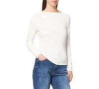 NA-KD Top a Maniche Lunghe Drappeggiato Camicia, Bianco Sporco, XL Donna