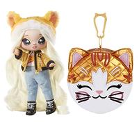 Na! Na! Na! Surprise Glam Serie 2-Tabitha NEKOTA-Bambola Ispirata a Un Gattino con Capelli biondi e borsellino Metallico con Clip a Forma di Animale-da Collezionare-età: 5+ Anni, Colore, 579267C3
