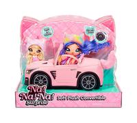 Na Na Na Surprise Macchina Decappottabile di Peluche Per Bambole Colore Rosa