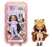 Na Na Na Surprise Serie Fuzzy jaguar girl bambola 591900EUC MGA -nuovo-Italia
