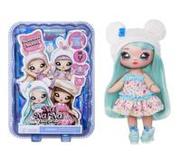 Na! Na! Na! Surprise Sweetest Sweets - Brianna Bear - Bambola Fashion Morbida Da 19 Cm - Snodata Si Ispira a Un Orsetto e Ha Scarpe e Spazzola - Confezione Misteriosa e Coriandoli - Età 5+
