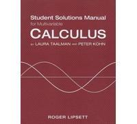 NA NA Student Solutions Manual for Calculus (Multivariable) (Tascabile)