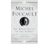 NA NA The Hermeneutics of the Subject (Copertina rigida)