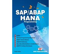 Na Sudipta Malakar Sap/ABAP Hana Programming (Tascabile)