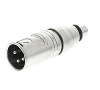 NA2MPMF Adapter XLR-Cinch XLR male-Cinch (RCA) female