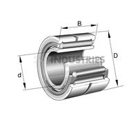 NA4868-XL INA 340 x 420 x 80 mm NEEDLE ROLL. Needle Roller and Cage Assembly