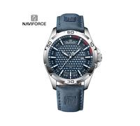 (NA802305 senza scatola) Orologio da polso da uomo di marca superiore, di lusso, impermeabile, blu,