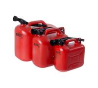 NA92 Tanica Carburante in Plastica Omologata UN 5/10/20 Litri - Certificata Strada e Mare - Per Benzina e Diesel, Sicura e Resistente ai Raggi UV - Beccuccio Flessibile Incluso (5 litri)