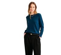 NAADAM Maglione Girocollo da Donna The Original Cashmere, Blu Pavone, S