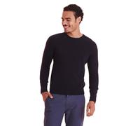 NAADAM - Maglione Girocollo da Uomo, in Cashmere, Navy, L
