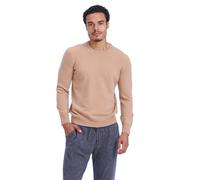 NAADAM Maglione Girocollo da Uomo The Original Cashmere, Cammello, S