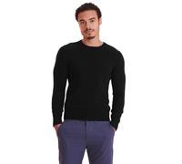 NAADAM Maglione Girocollo da Uomo The Original Cashmere, Nero, XS