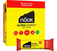 NAAK Ultra Energy Bars Berries & Nuts Pack X12 - Unisex - Marrone / Rosso - Taglia unica- modello 2026