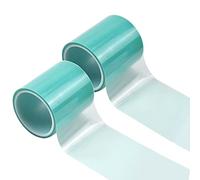 Naapesi 2 x (50mm*5m) Nastro Adesivo Senza Traccia Nastro Trasparente Verde Nastro Adesivo senza Cuciture per Mestiere Fai da Te di Gioielli Ciondolo per Telaio Vuoto Metallo Resina Epossidica UV