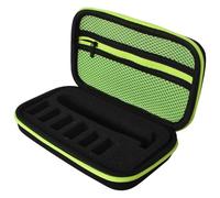 Naapesi Custodia Per Oneblade,Portatile,Impermeabile,Custodia Organizer per Rasoio,Per Oneblade Phil-Qp2520 Qp2530 Qp2630 Qp2620,Borsa rigida in EVA con Spugna,Verde