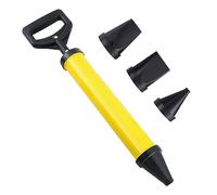 Naapesi Pistola per Cemento, Pistola per Malta, Pistola di Calafataggio, Pompa per Malta manuale, Pistola per Stucco, Siringa per Malta con 4 Ugelli per Puntare Mattoni e Stuccatura di Piastrelle