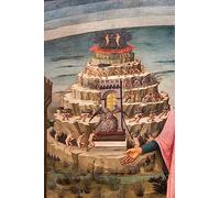 NAAYRASA Poster Quadri Moderni Quadri su Tela Astratti Divina Commedia di Dante Alighieri Particolare della collina del Purgatorio di Domenico Di o per la Decorazione Domestica dell'ufficio 60x90cm