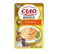 NABA Cat Ciao Bisque - alimento complementare per gatti al gusto di pollo, 40 g