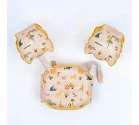 NABAIJI Bracciali da piscina evolutivo per bambini, motivo: Savana, colore: Beige