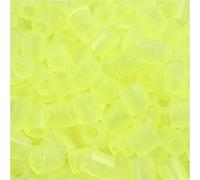 Nabbi - Perline a Fusione, plastica-P, plastica, Yellow Neon Transparent, 1100-Piece
