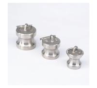 NaBeli Misura 1/2" 3/4" 1" 1-1/4" 1-1/2" 2" 2-1/2" 3" 4" Acciaio inossidabile 304 Tipo DP Camlock Raccordo Tappo antipolvere Ferma flusso (Size : 2")