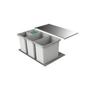 Naber Cox® Box 2T 800-4 Pattumiera grigio chiaro.