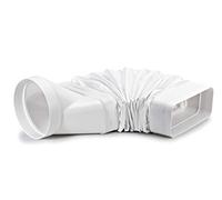 Naber F-RBFLEX 2 System 150 - Gomito per tubo, colore: Bianco