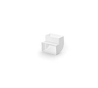 Naber N-RBV 100 tubo a gomito Verticale 90 °, Bianco