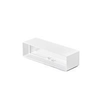 Naber T-RVB 125 - Connettore per tubi a canale largo, colore: Bianco