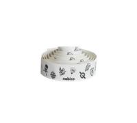 NABICO NASTRO MANUBRIO ROUBAIX TATOO BIANCO/NERO 3.5MM