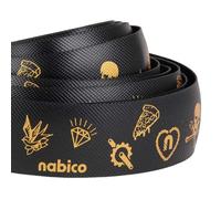 Nabico Nastro Per Manubrio Roubaix Tatoo 3.5 Mm Black / Gold