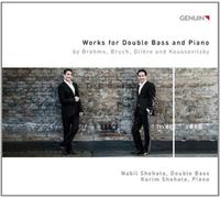 Nabil Shehata Works for Double Bass and Piano By Brahms, Bruch, Glière... (CD)