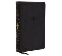 NABRE, New American Bible, Revised Edition, Catholic Bible, Large Print Edition, Leathersoft, Black, Comfort Print: New American Bible Revised Edition, Black, Leathersoft, Comfort Print