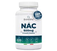 ® NAC N Acetil Cisteina 220 Capsule 600mg ( 7 Mesi) Precursore del Glutatione
