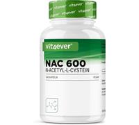 NAC - N-Acetil L-Cisteina 240 Capsule Da 600 Mg Ciascuna - Scorta per 8 Mesi - S