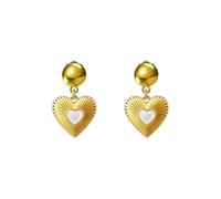 NACARITA Orecchini Da Donna in Acciaio Inossidabile Anallergici - Gioielli Donna, Orecchini Cuore Goccia e Orecchini Pendenti Impermeabili, Regalo per donna