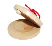 Nacchere in legno, 2 p-cs nacchere in legno per educazione in legno, strumenti a percussione Clap Board Finger Clackers Clappers, strumenti a percussione a mano spagnoli