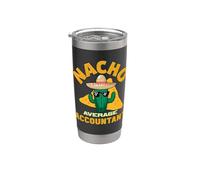 Nacho Average Accountant - Scherzo divertente per il custode dei libri contabili Bicchiere termico in acciaio inox doppia parete