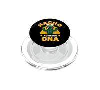 Nacho Average CNA divertente assistente infermieristico certificato gioco di parole scherzo PopSockets PopGrip per MagSafe