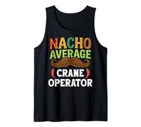 Nacho Average Crane Operator Sombrero Beard Cinco de Mayo Canotta