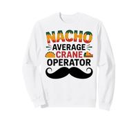 Nacho Average Crane Operator Sombrero Beard Cinco de Mayo Felpa