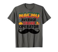 Nacho Average Crane Operator Sombrero Beard Cinco de Mayo Maglietta