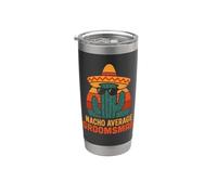 Nacho Average Groomsman - Costume divertente per addio al celibato e matrimonio, da uomo Bicchiere termico in acciaio inox doppia parete