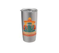 Nacho Average Groomsman - Costume divertente per addio al celibato e matrimonio, da uomo Bicchiere termico in acciaio inox doppia parete