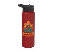 Nacho Average Groomsman - Costume divertente per addio al celibato e matrimonio, da uomo Stainless Steel Insulated Water Bottle